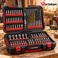 Vorteken™ Professional Impact Drill Bit Set with Multi-Size Alloy Steel Driver Bits